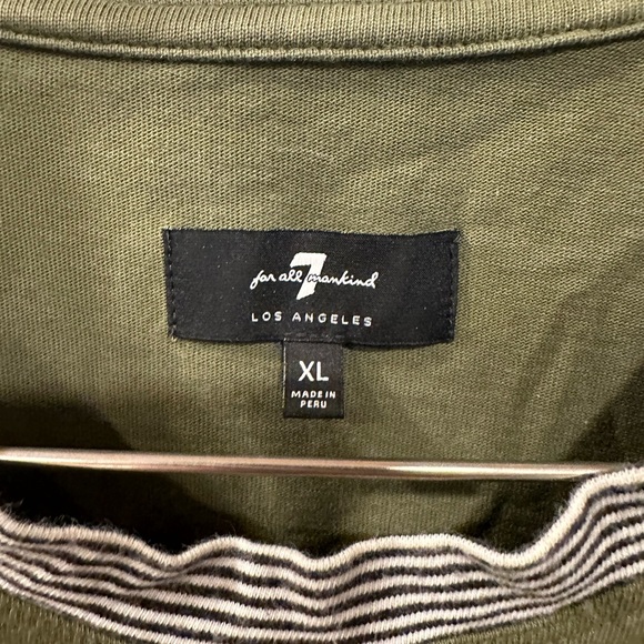 7 for all mankind men’s T-shirt - Picture 3 of 4